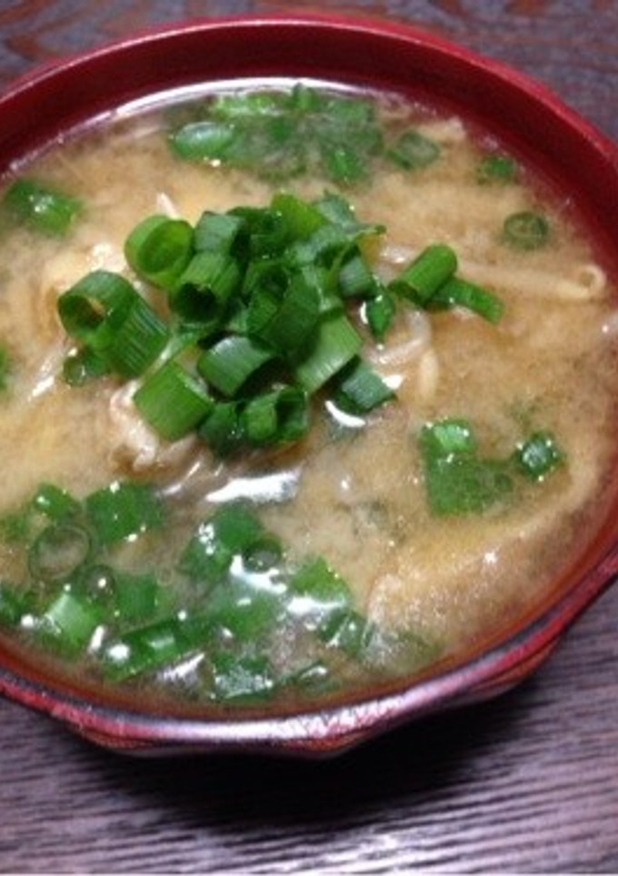 旨味たっぷり！もやし豚汁-レシピのメイン写真