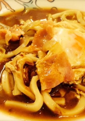 楽々辛！和洋折衷カレーうどん！-レシピのメイン写真