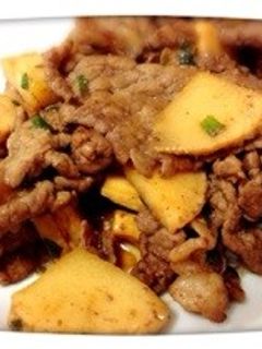 簡単!!!牛肉と筍の炒め煮(*^^*)-レシピのメイン写真