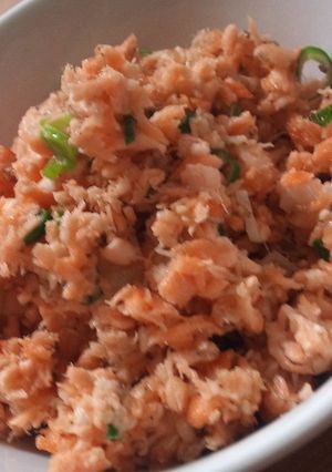 簡単かんたん鮭ふりかけ-レシピのメイン写真