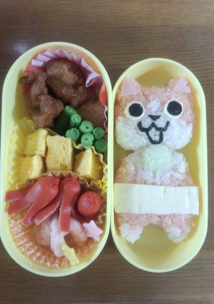 ジバニャン弁当(妖怪ウォッチ)-レシピのメイン写真