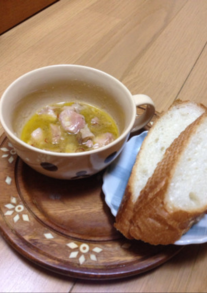 簡単3分で☆鶏のアヒージョ！-レシピのメイン写真