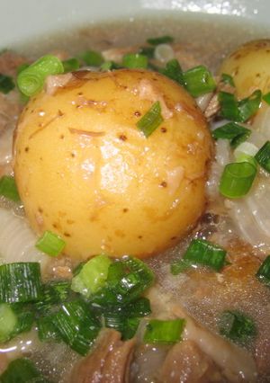 調味料は塩だけ☆　牛すじ　塩肉じゃが-レシピのメイン写真