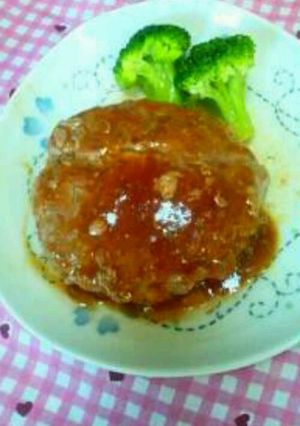 我が家のハンバーグ♪-レシピのメイン写真