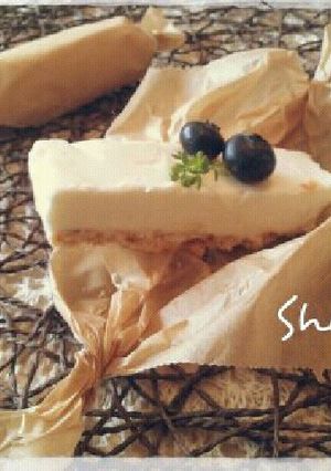 *基本のレアチーズケーキ*-レシピのメイン写真