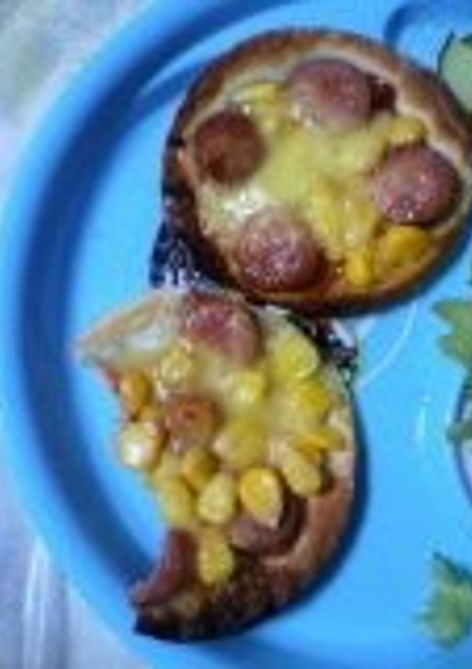 簡単☆餃子の皮ピザ-レシピのメイン写真