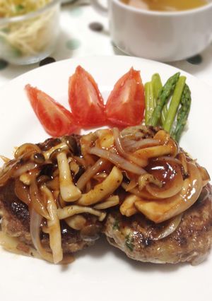 初めてでも出来る!!豆腐ハンバーグ-レシピのメイン写真