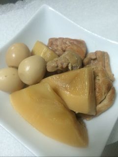 たけのこ&鶏肉 煮物-レシピのメイン写真