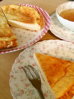 スライスチーズでチーズケーキ♡-レシピのメイン写真