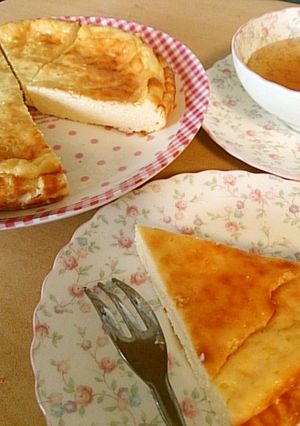 スライスチーズでチーズケーキ♡-レシピのメイン写真