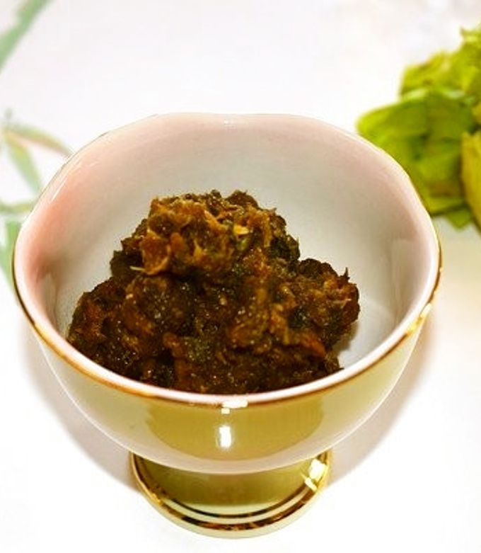 蕗味噌（ふきのとうみそ）♪ by santababy 【クックパッド】 簡単