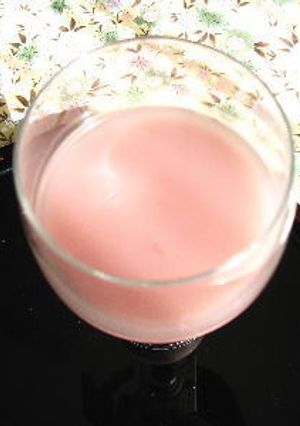 薬膳家レシピ：炊飯器でつくる桜色甘酒-レシピのメイン写真