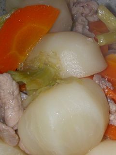 かぶと豚肉のあっさり煮物-レシピのメイン写真