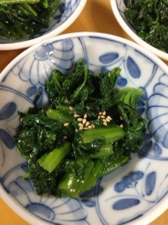 わさび菜のおつまみ!-レシピのメイン写真