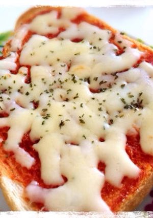これだけで美味しい！ピザトースト☆-レシピのメイン写真