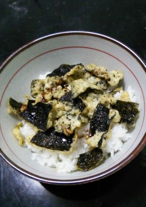 簡単のり天丼-レシピのメイン写真