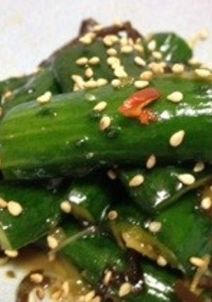 3分で出来る、塩昆布で簡単叩ききゅうり-レシピのメイン写真