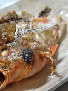 カサゴが釣れたらカサゴの塩焼き!-レシピのメイン写真