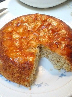 HM 炊飯器 豆腐と紅茶のリンゴケーキ-レシピのメイン写真