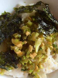 大根の葉と生姜刻みご飯-レシピのメイン写真