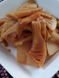 タケノコの炒め煮-レシピのメイン写真