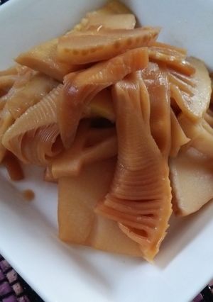 タケノコの炒め煮-レシピのメイン写真
