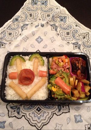 蓋を開ければほっこり笑顔に♡顔弁♡-レシピのメイン写真