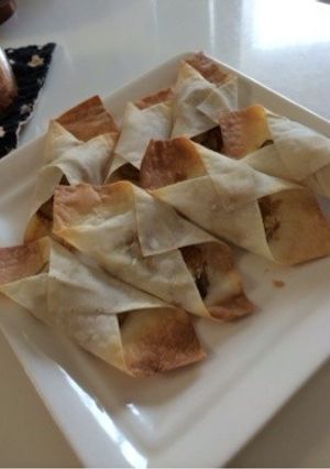 バナナのワンタン巻き-レシピのメイン写真