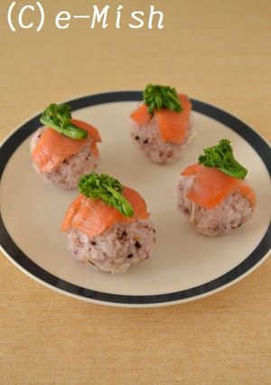 菜の花手まり寿司-レシピのメイン写真