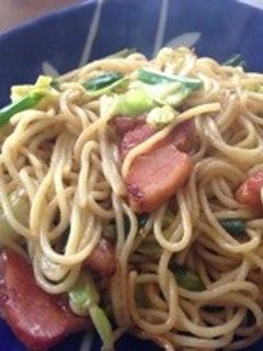 ランチに★キャベツとベーコンの塩焼きそば-レシピのメイン写真