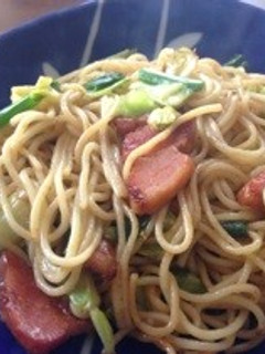 ランチに★キャベツとベーコンの塩焼きそば-レシピのメイン写真