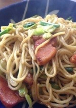ランチに★キャベツとベーコンの塩焼きそば-レシピのメイン写真
