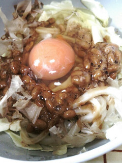 簡単!ご馳走納豆うどん-レシピのメイン写真