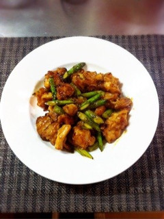 鶏肉とアスパラ炒め-レシピのメイン写真