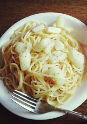 バター醤油じゃがパスタ-レシピのメイン写真