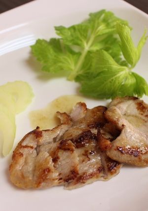 ポークもも肉のやわらかソテー-レシピのメイン写真
