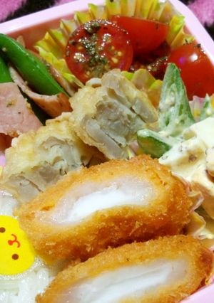 超ズボラ★お弁当に塩バジルトマト-レシピのメイン写真
