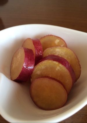 お弁当に最適！さつまいものレモン煮-レシピのメイン写真