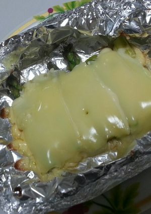 簡単♡包むだけ!アスパラのマヨネーズ焼き-レシピのメイン写真