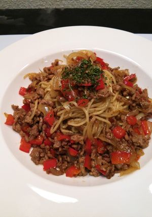 【松橋】簡単！節約！甘辛ガパオ焼きそば！-レシピのメイン写真