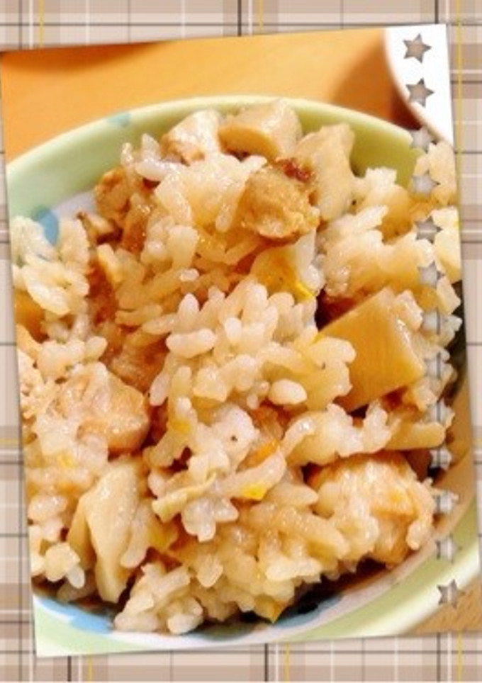 簡単☆たけのこご飯-レシピのメイン写真