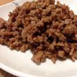 甘辛♪うちの肉そぼろ