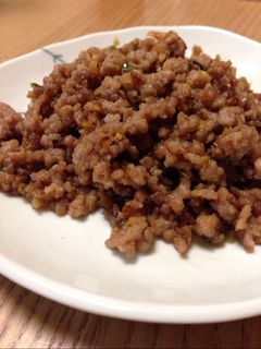 甘辛♪うちの肉そぼろ-レシピのメイン写真