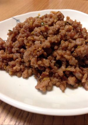 甘辛♪うちの肉そぼろ-レシピのメイン写真