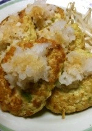 俺流！チキンとアボカドのおろしハンバーグ-レシピのメイン写真