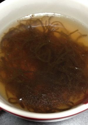 簡単!もずくスープ-レシピのメイン写真
