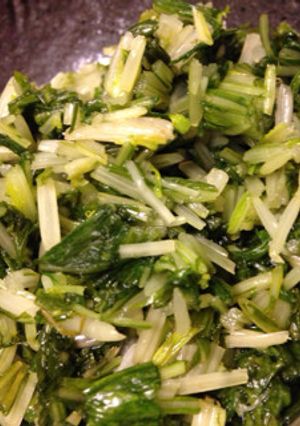 簡単！絶品！水菜の漬物！菜飯にも♪-レシピのメイン写真