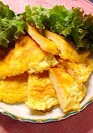 はんぺん入りふわふわ卵焼き-レシピのメイン写真