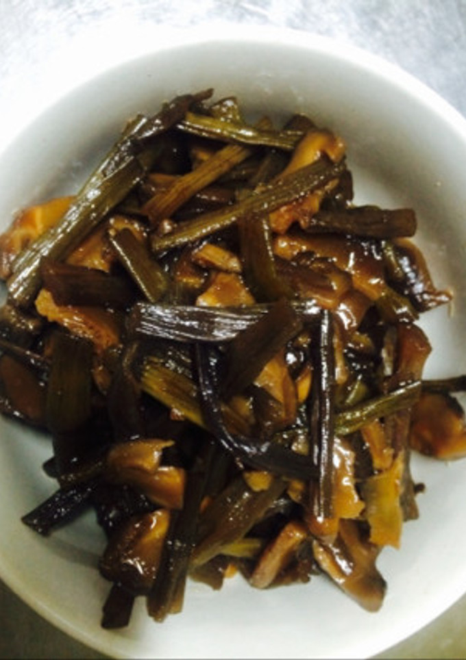 ふきと椎茸の佃煮-レシピのメイン写真