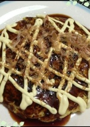 豆腐でヘルシー♪お好み焼き-レシピのメイン写真